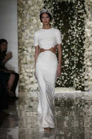 Reem Acra Bridal Fall 2025 婚纱礼服摄影欣赏