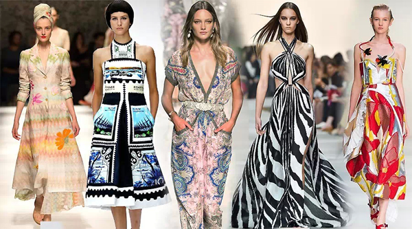 时装周上打牌设计师钟爱的时尚印花 你喜欢哪种印花图案?
