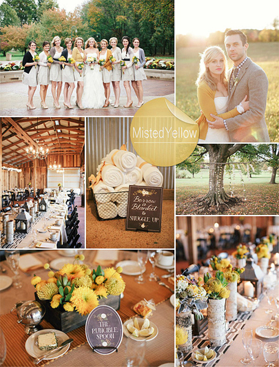 今年十大婚礼色彩流行趋势!画面感太美你准备好了吗