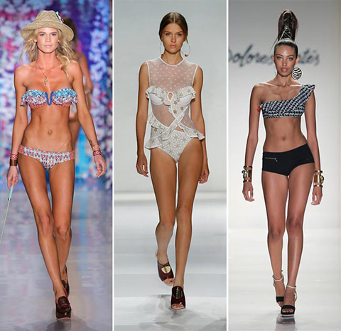 看看全球2025春夏系列泳衣潮流趋势 找个适合自己的款吧