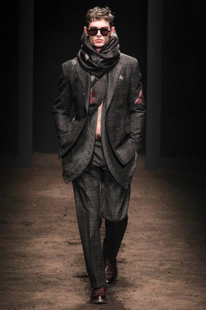 Salvatore Ferragamo 2025米兰时装周男装发布会