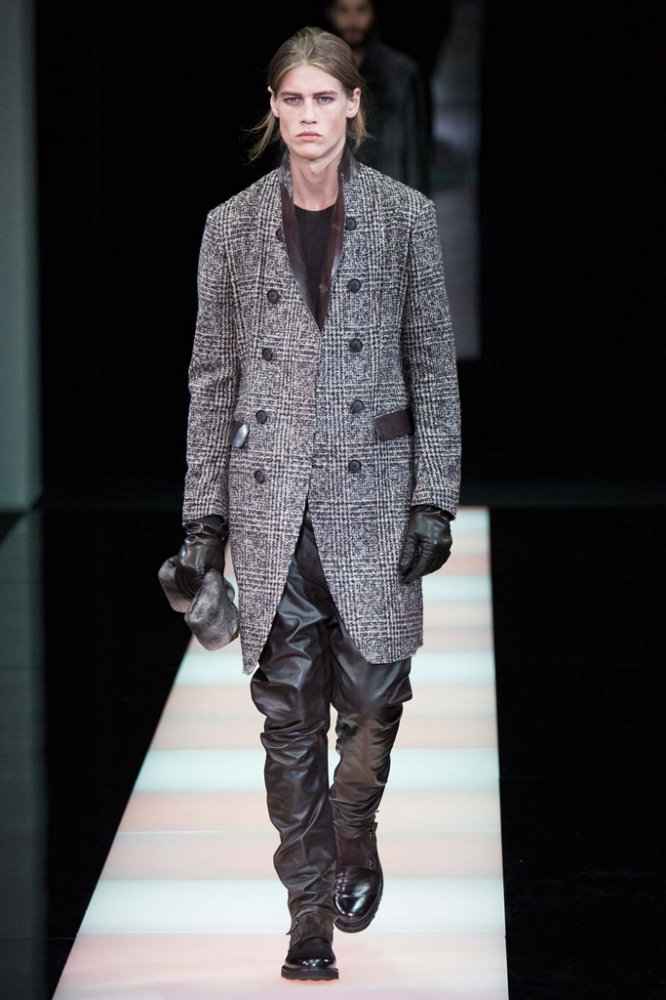 Giorgio Armani 2025米兰时装周男装时装发布会