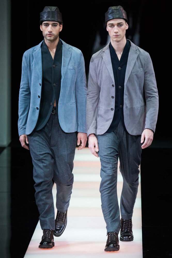 Giorgio Armani 2025米兰时装周男装时装发布会