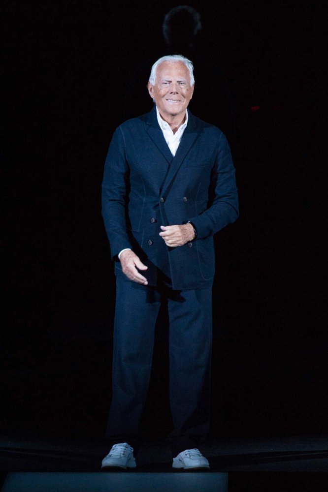 Giorgio Armani 2025米兰时装周男装时装发布会