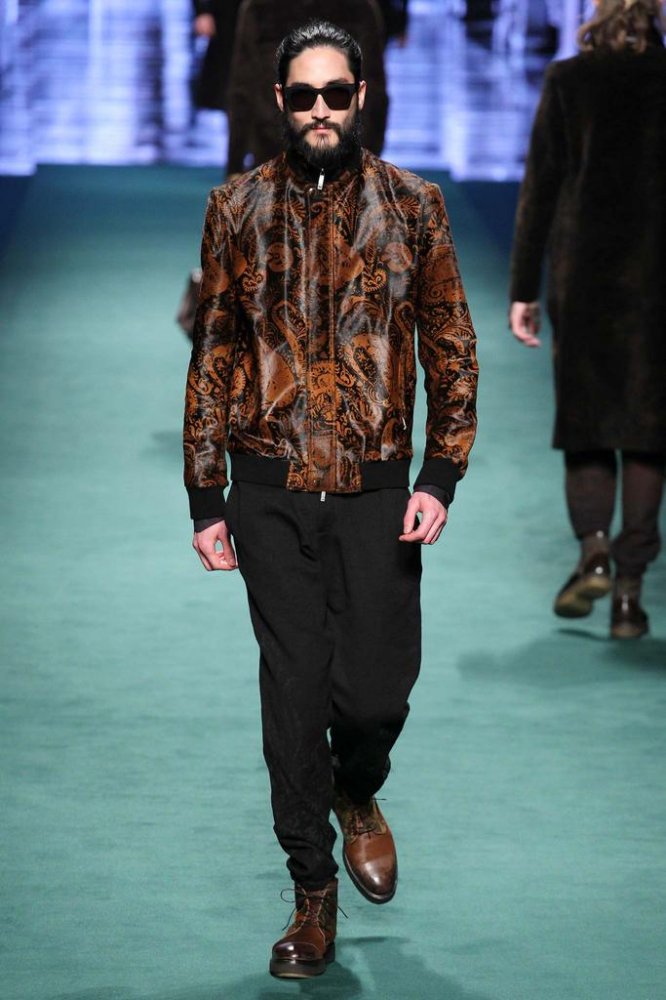 Etro 2025米兰时装周男装发布会