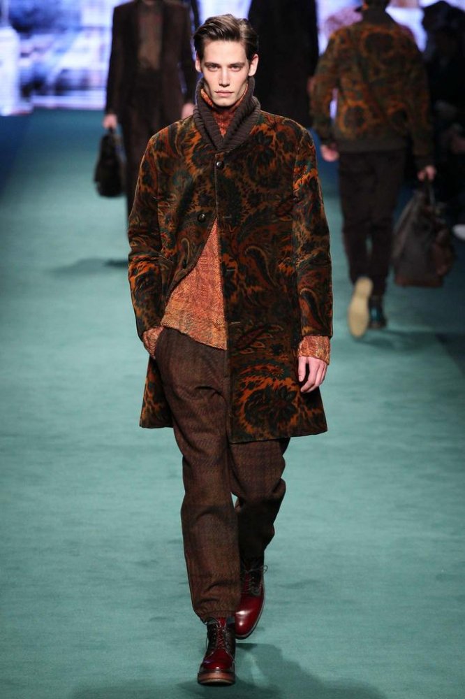 Etro 2025米兰时装周男装发布会