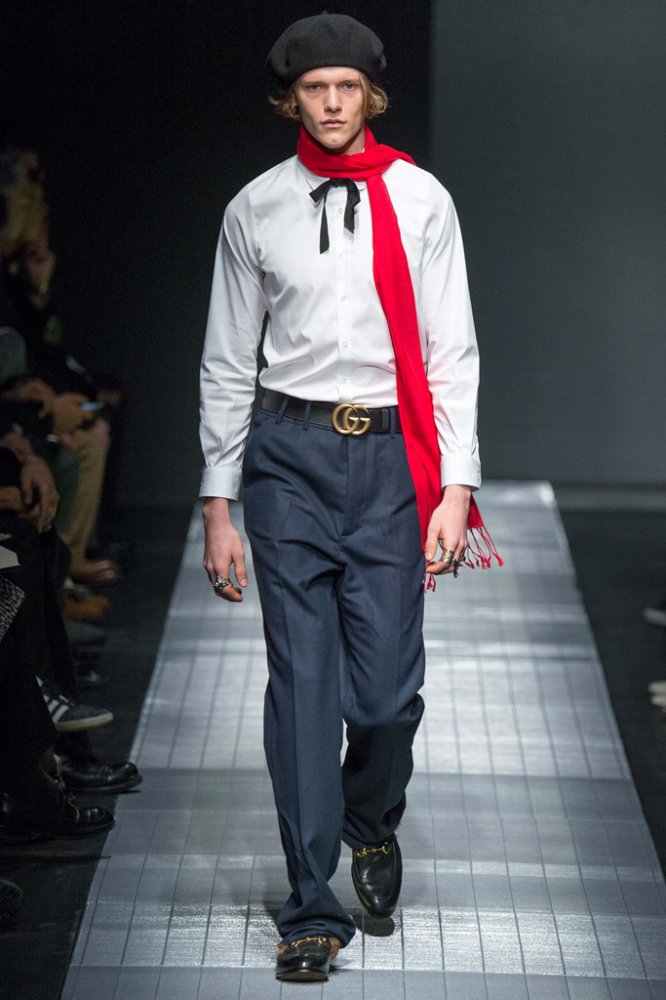 Gucci 2025米兰时装周男装发布会