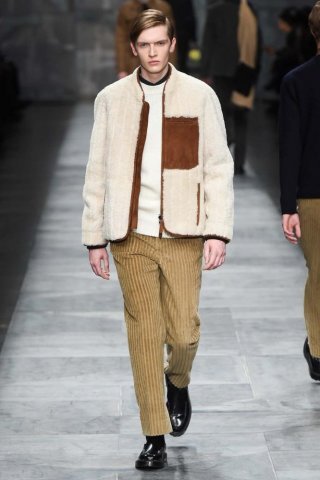 Fendi 2025米兰时装周男装时装发布会