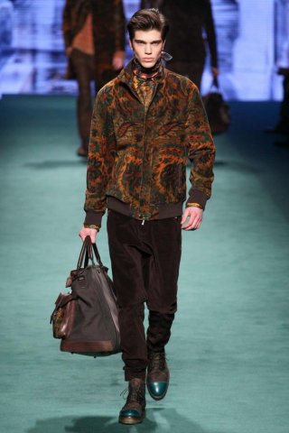 Etro 2025米兰时装周男装发布会