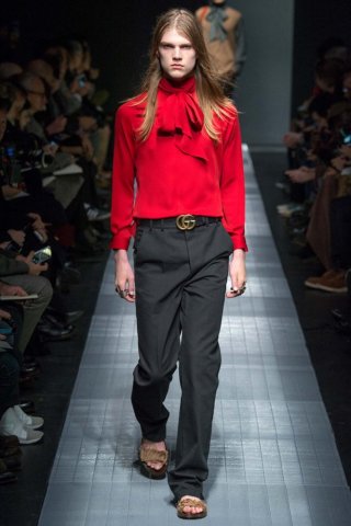 Gucci 2025米兰时装周男装发布会