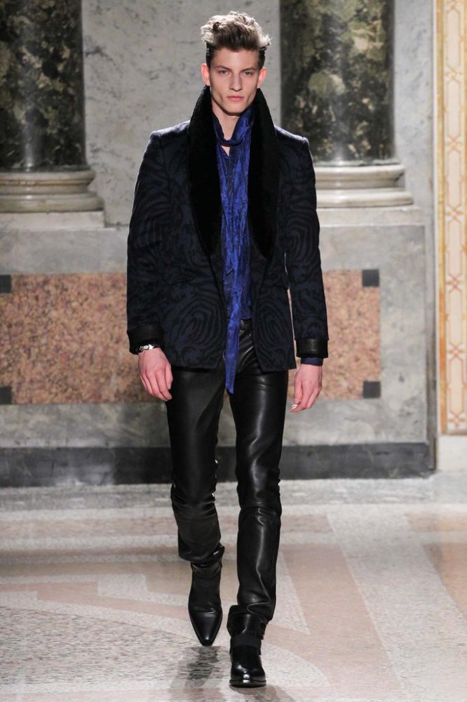 Roberto Cavalli 2025米兰时装周男装发布会