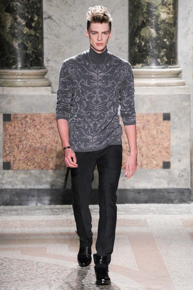 Roberto Cavalli 2025米兰时装周男装发布会