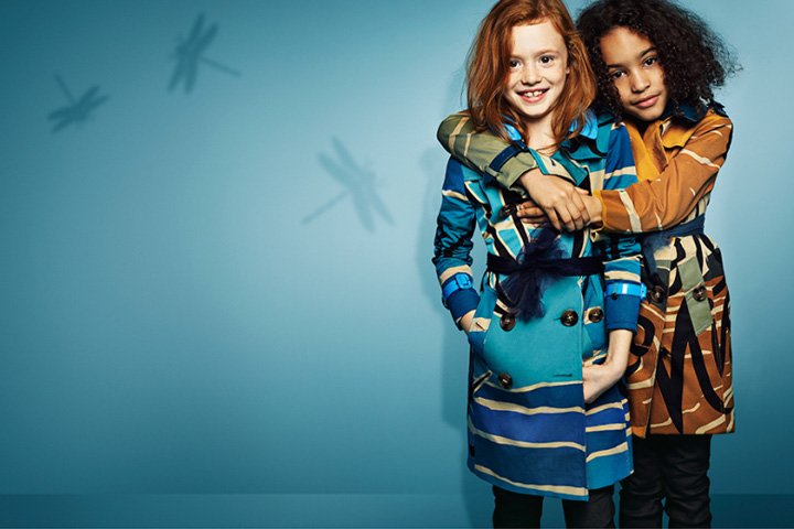 Burberry博柏利 2025春夏童装系列广告大片