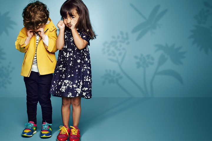 Burberry博柏利 2025春夏童装系列广告大片