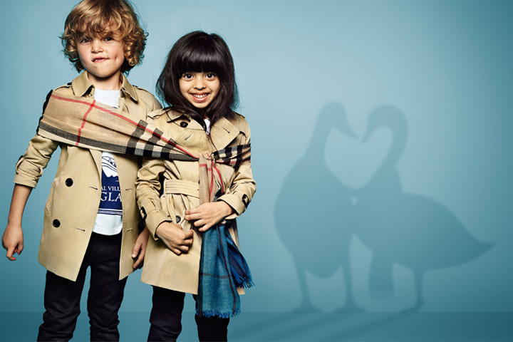 Burberry博柏利 2025春夏童装系列广告大片