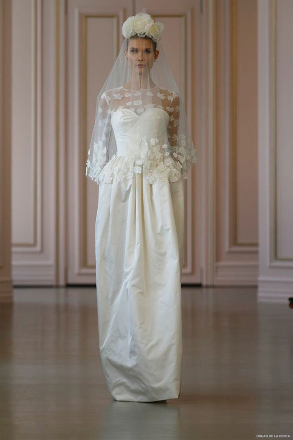 Oscar de la Renta 2025春夏新娘婚纱礼服系列