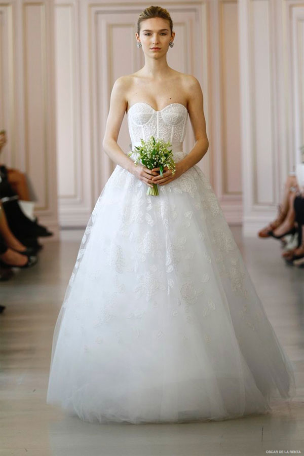 Oscar de la Renta 2025春夏新娘婚纱礼服系列