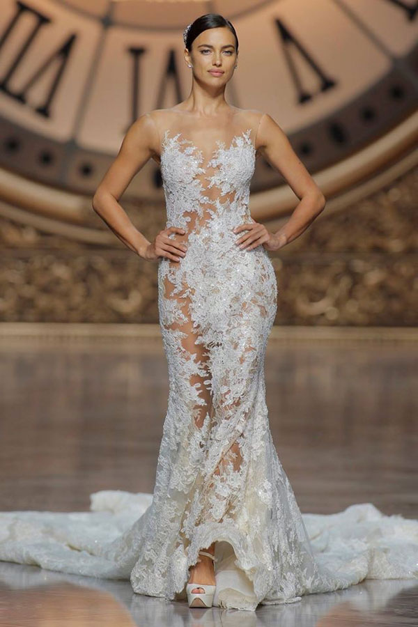 Pronovias 2025婚纱礼服系列 超模Irina Shayk性感演绎