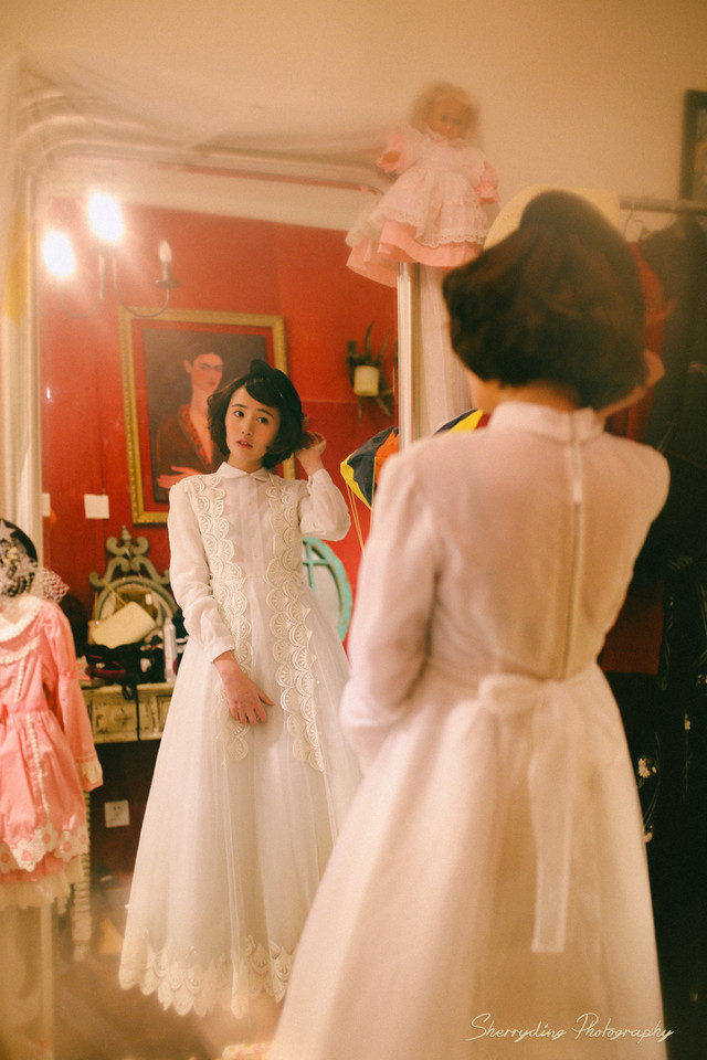 茱丽叶人像写真照 她像兔子一样吱溜窜进我的心