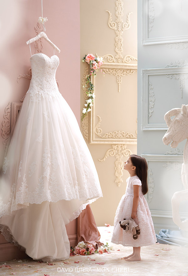 David Tutera for Mon Cheri 2025春季婚纱礼服系列 