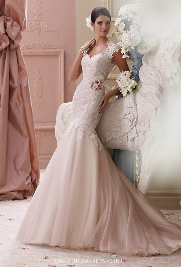 David Tutera for Mon Cheri 2025春季婚纱礼服系列 