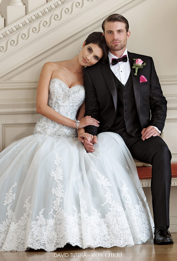 David Tutera for Mon Cheri 2025春季婚纱礼服系列 
