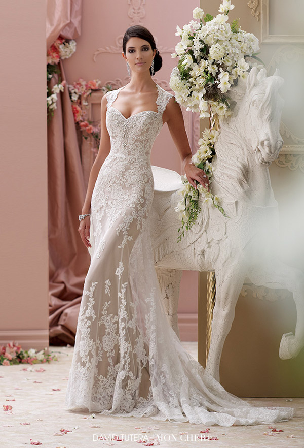 David Tutera for Mon Cheri 2025春季婚纱礼服系列 