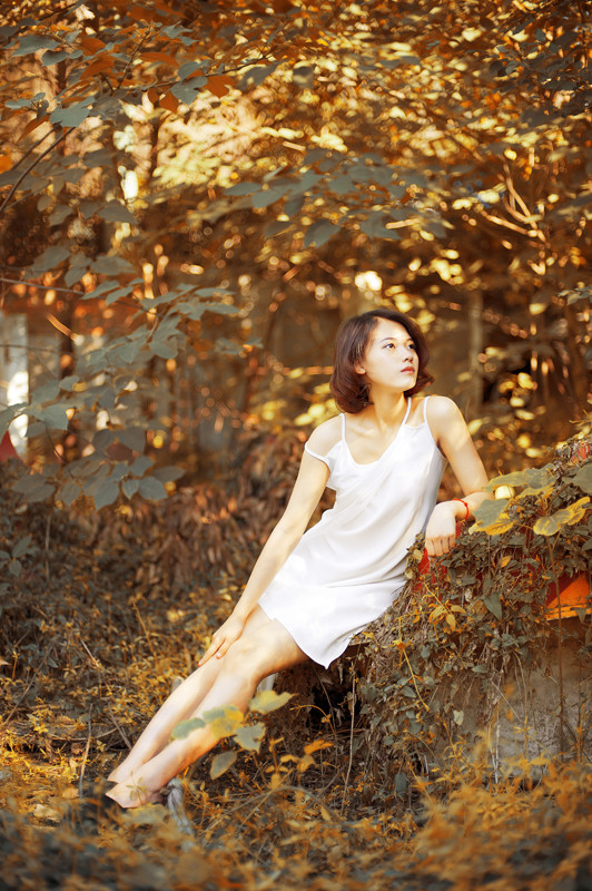 我的世界,美好如初 清新人像摄影写真