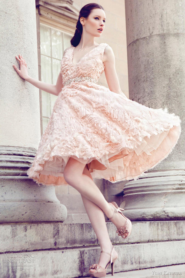 国外品牌婚纱Yumi Katsura（桂由美）春夏婚纱礼服欣赏