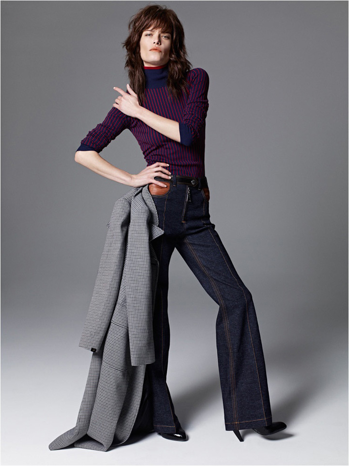 超模Louise Pedersen 演绎《Marie Claire》时尚杂志摄影大片