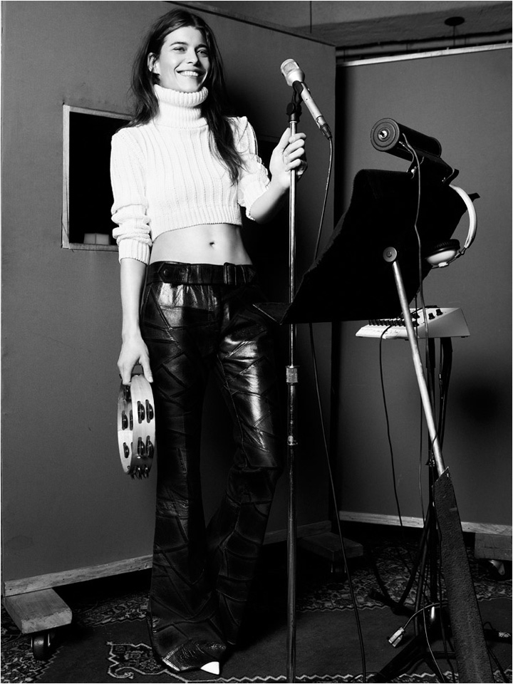 超模Louise Pedersen 演绎《Marie Claire》时尚杂志摄影大片