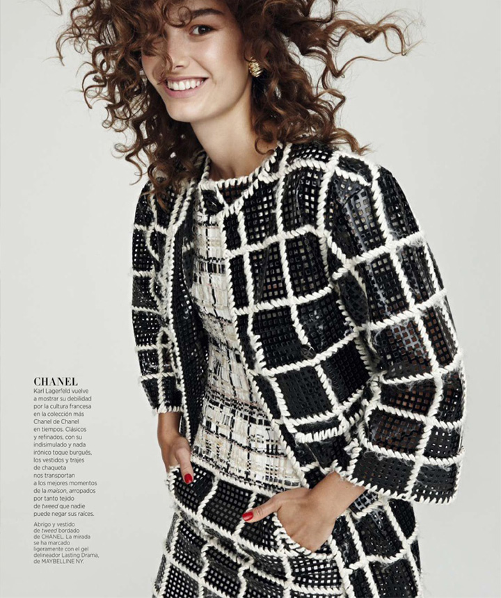 超模Ophelie Guillermand 演绎《Harper’s Bazaar》时尚杂志摄影大片