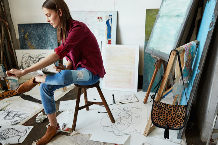 Mango（芒果）2025秋季牛仔系列 超模Julia Bergshoeff出镜代言