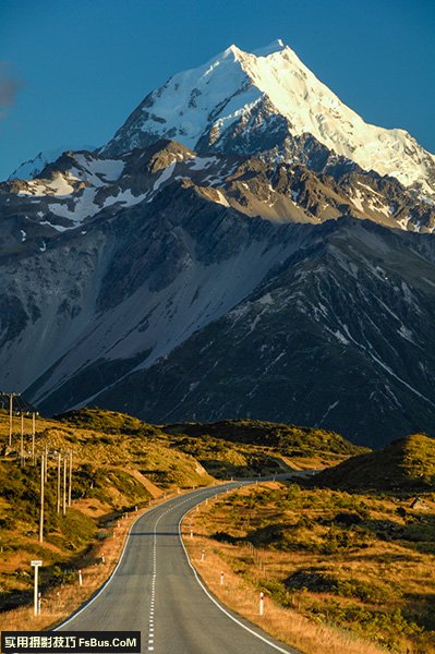 风景摄影直式构图小摄影技巧