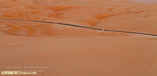 拍摄沙漠风光的6个小摄影技巧