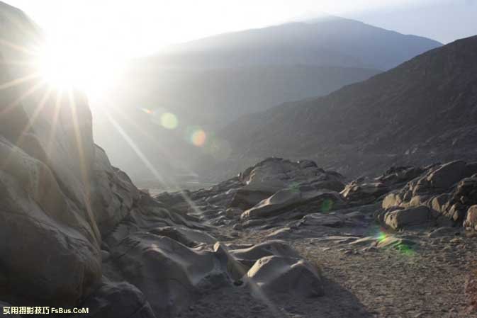 sun2 如何拍摄太阳光芒