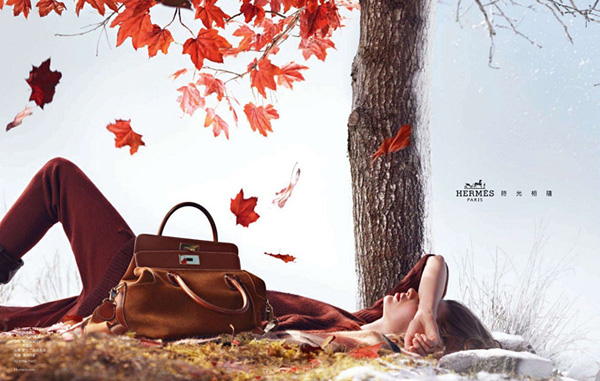 Nathaniel Goldberg摄影作品：爱马仕2025/13秋冬广告