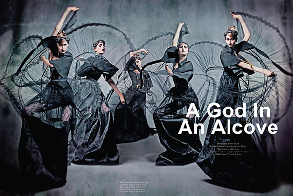 Thom Kerr时尚摄影作品：壁龛中的上帝