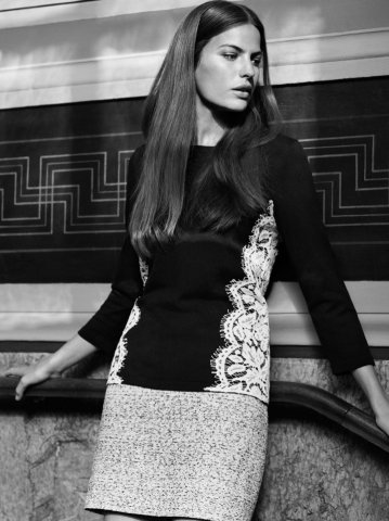 超模 Cameron Russell（卡梅伦·鲁塞尔）代言NEXT 2025秋季系列型录