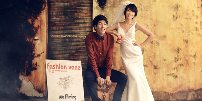 掌握婚纱照拍照姿势小窍门 拍出精致典雅照片