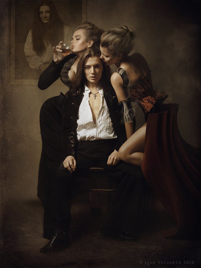 Igor Voloshin:精细油画风艺术人像作品精选