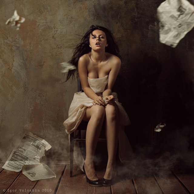 Igor Voloshin:精细油画风艺术人像作品精选