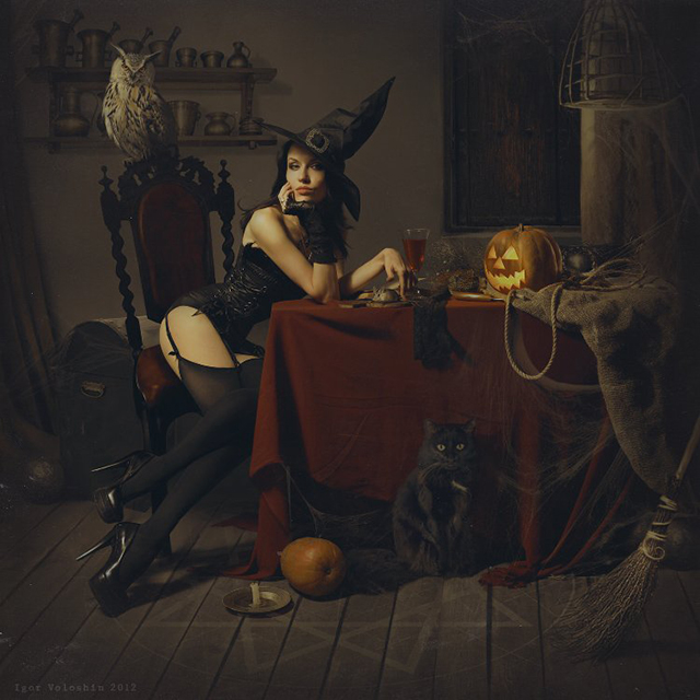 Igor Voloshin：精细油画风艺术人像作品精选