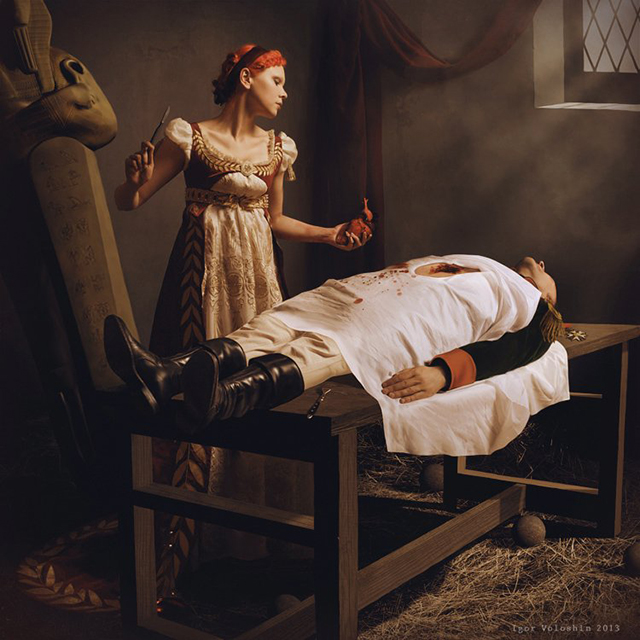 Igor Voloshin：精细油画风艺术人像作品精选