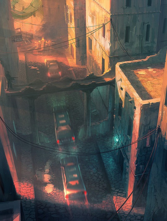 24张来自Gary Tonge的插画艺术作品	