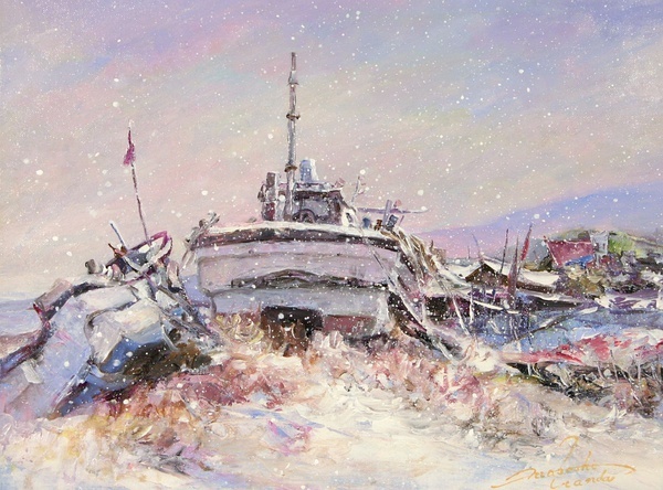 神田雅志水彩插画