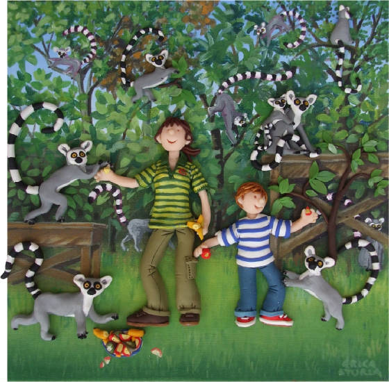 埃里卡斯图拉儿童插画