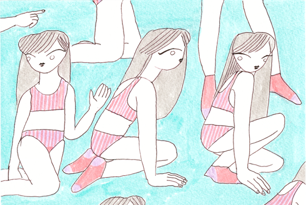 Saki Nagatani插画设计作品