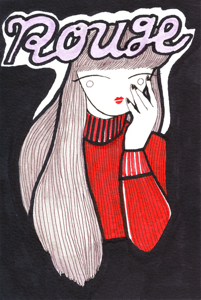 Saki Nagatani插画设计作品