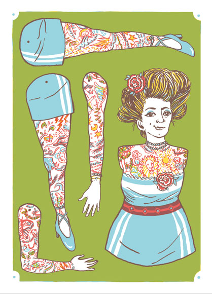 Atelier Flora插画设计作品